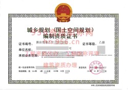 2024年8月黑龙江省乙级城乡规划编制资质证书案例展示