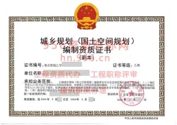 2024年5月广东省乙级城乡规划编制资质证书案例展示01