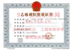 2024年8月广东省乙级测绘资质证书案例展示02